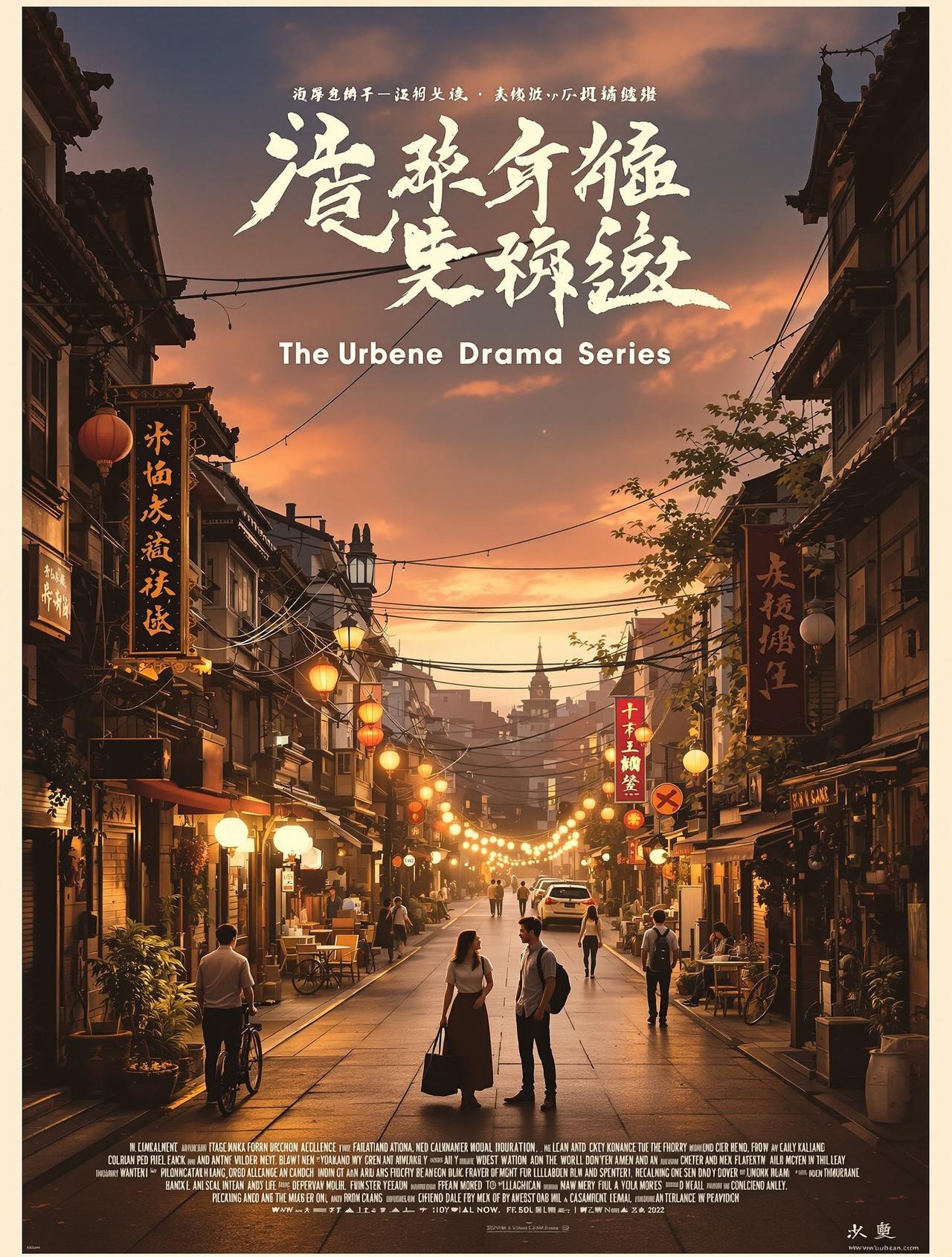 亚瑟影院都市剧集《人间烟火》官方海报