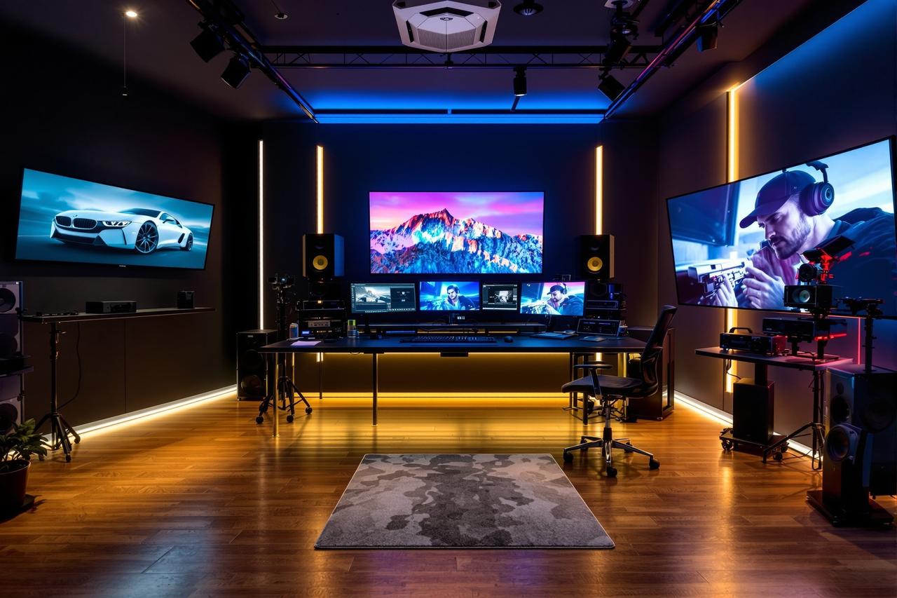 亚瑟影院4K HDR全流程后期制作中心工作环境