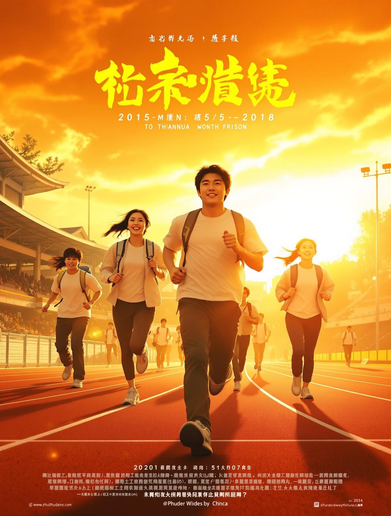 亚瑟影院青春励志片《青春抛物线》官方海报